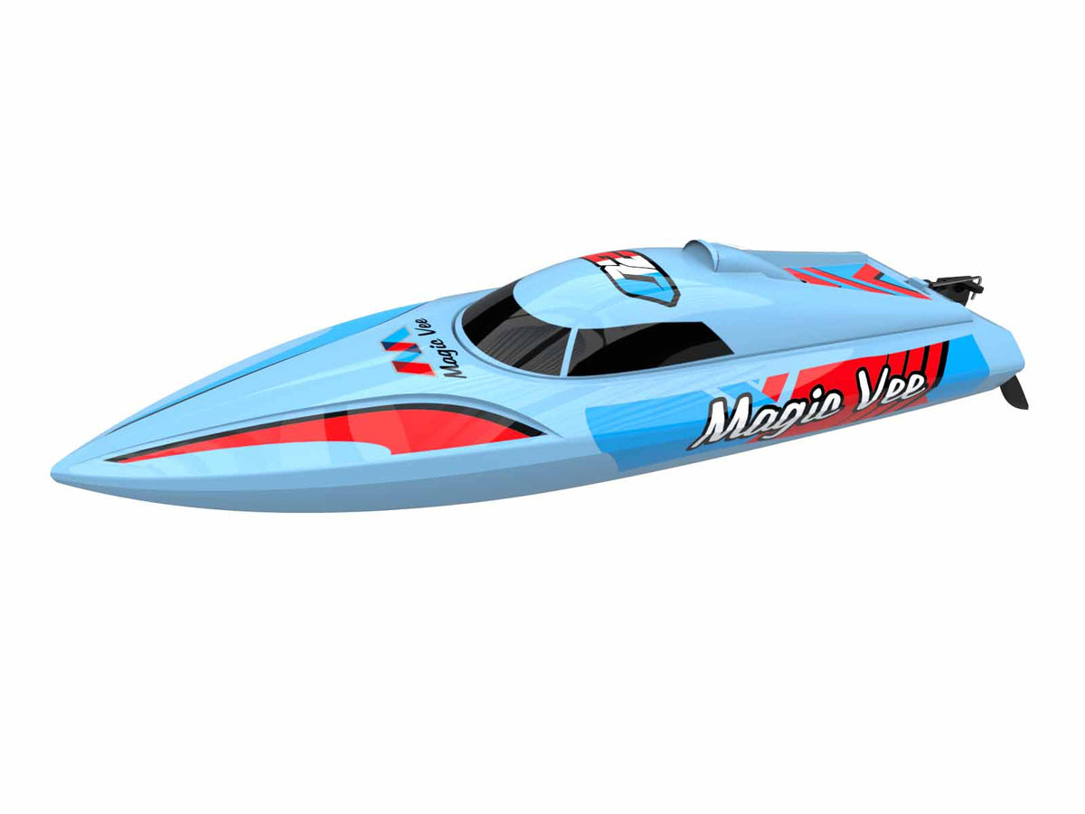 JOYSWAY - RC Magic Vee V6 Electric Micro ABS 270mm Brushed 2.4G RTR Boat - JW8106V6