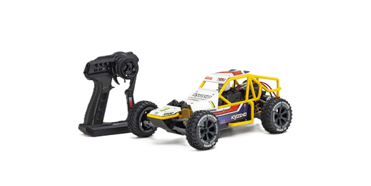 Kyosho - EZ Series SandMaster 2.0 1/10 Buggy Readyset  - White - K.34405T1B (Type.1) (Needs battery & charger)