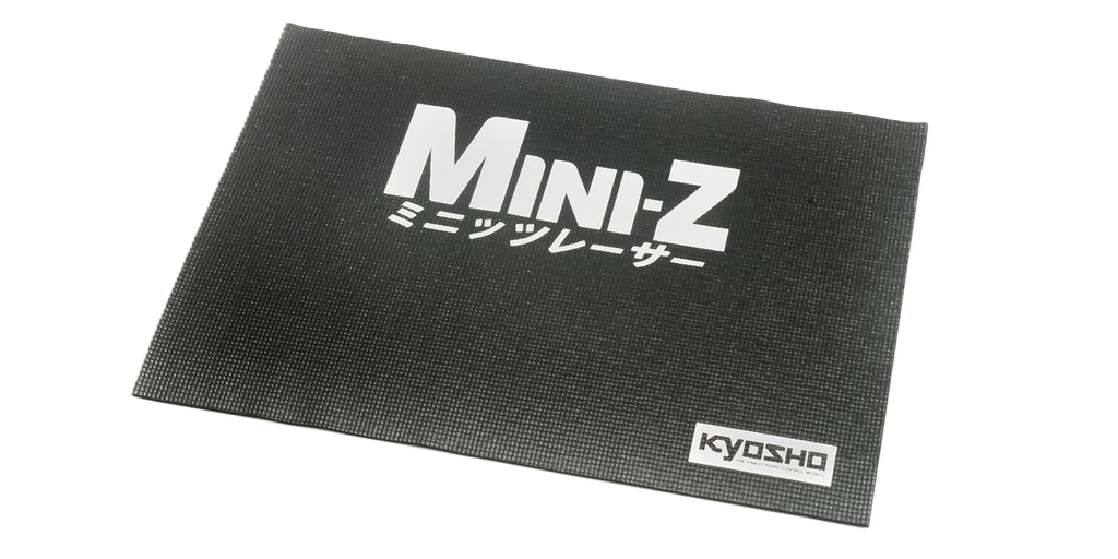 Kyosho - Teamwear / Racewear - Mini-Z (Black) Pit Mat (60x43cm) - K.MZW122BK