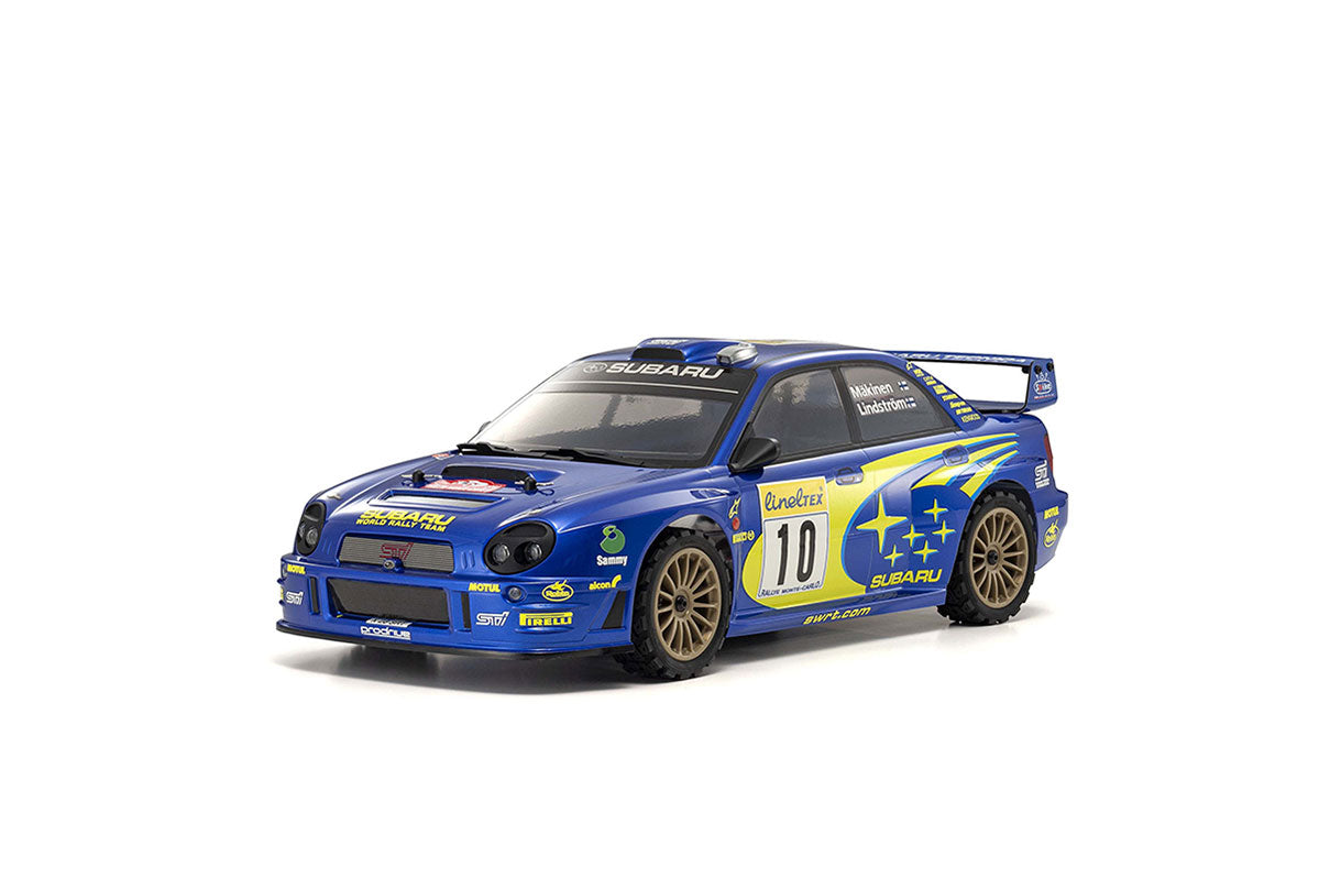 Kyosho - Fazer FZ02 Subaru Impreza WRC 2002 1/10 4wd RC Car - Readyset - (Needs Battery & Charger to complete) K.34481T1