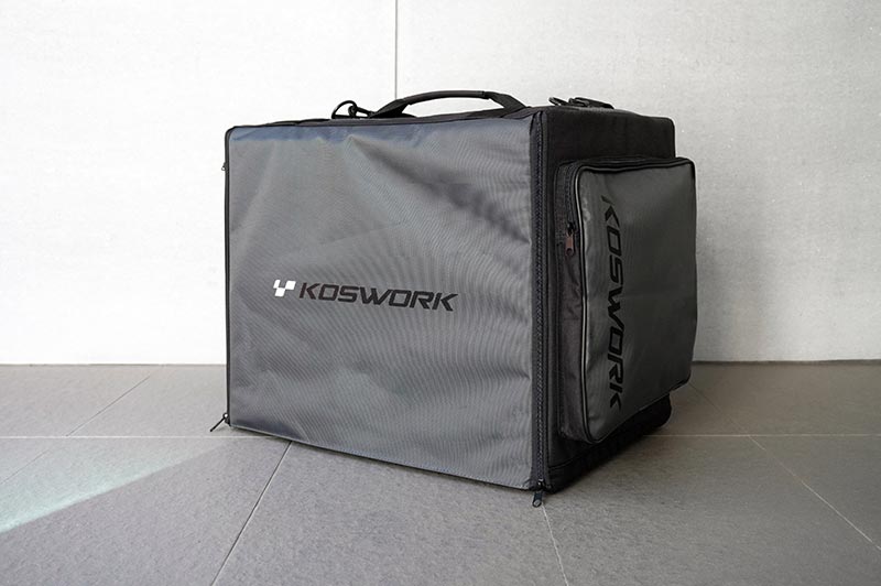 Koswork - 1/10 Car / Buggy RC Dual Drawer Bag Carry Haul (540x350x420mm) PP Frame - KOS32251PP