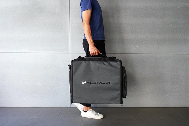 Koswork - 1/10 Car / Buggy RC Dual Drawer Bag Carry Haul (540x350x420mm) PP Frame - KOS32251PP