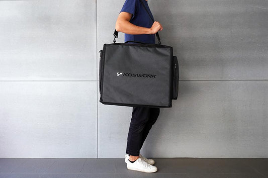 Koswork - 1/10 Car / Buggy RC Dual Drawer Bag Carry Haul (540x350x420mm) PP Frame - KOS32251PP