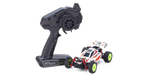 Kyosho - 1/28 Micro Buggy Mini-Z MB010 Readyset 4WD Turbo Optima Mid Special (White) (1/24th Class) - (No battery or charger included) (Micro RC Buggy)