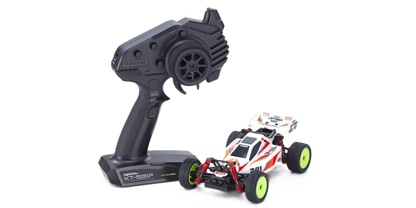 Kyosho - 1/28 Micro Buggy Mini-Z MB010 Readyset 4WD Turbo Optima Mid Special (White) (1/24th Class) - (No battery or charger included)