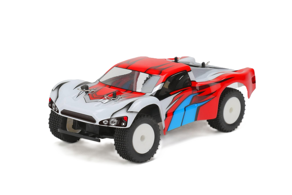Veko - Mini SC Red 1:24 Short Course RTR with Gyro, Battery & Charger - VK0002-RD