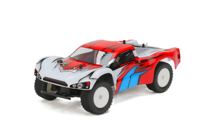 Veko - Mini SC Red 1:24 Short Course RTR with Gyro, Battery & Charger - VK0002-RD