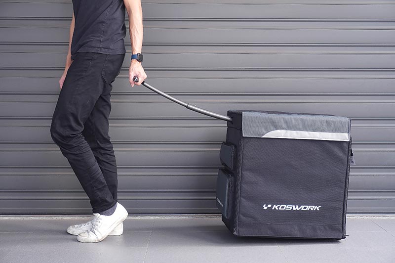 Koswork - Mega Hauler Trolley Classic RC Hauler Bag (600x390x600mm) Same as Fastrax 1/8th Mega hauler - KOS32282
