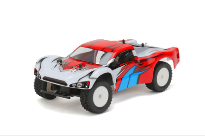 Veko - Mini SC Red 1:24 Short Course RTR with Gyro, Battery & Charger - VK0002-RD