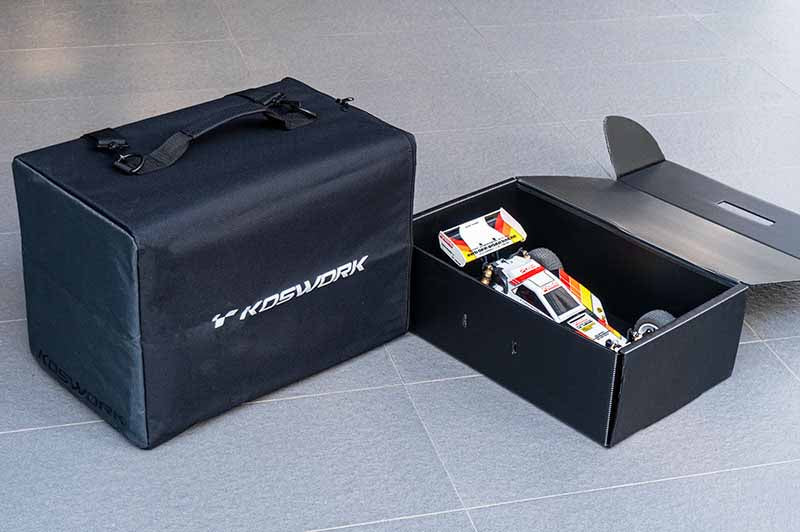 Koswork - 1/10 Smart One Car Hauler Bag (485x300x165mm) w/2 cases - KOS32155CASE