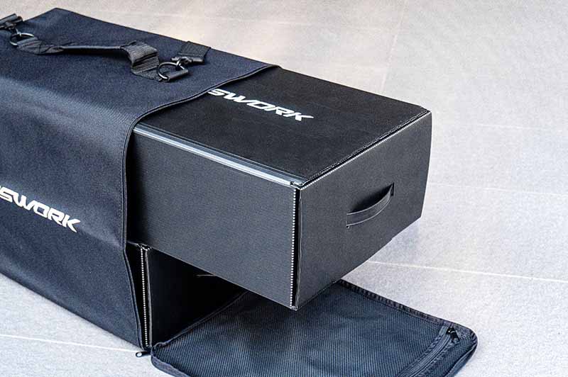 Koswork - 1/10 Smart One Car Hauler Bag (485x300x165mm) w/2 cases - KOS32155CASE