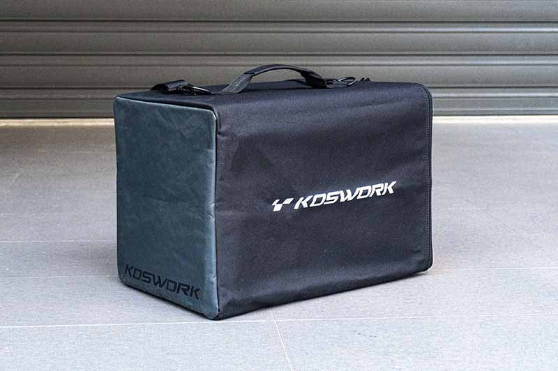 Koswork - 1/10 Smart One Car Hauler Bag (485x300x165mm) w/2 cases - KOS32155CASE