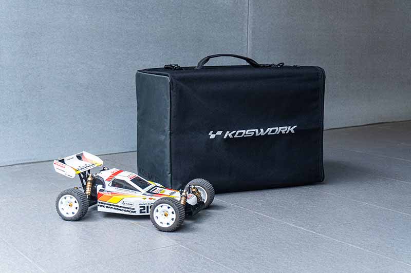 Koswork - 1/10 Smart One Car Hauler Bag (485x300x165mm) w/2 cases - KOS32155CASE