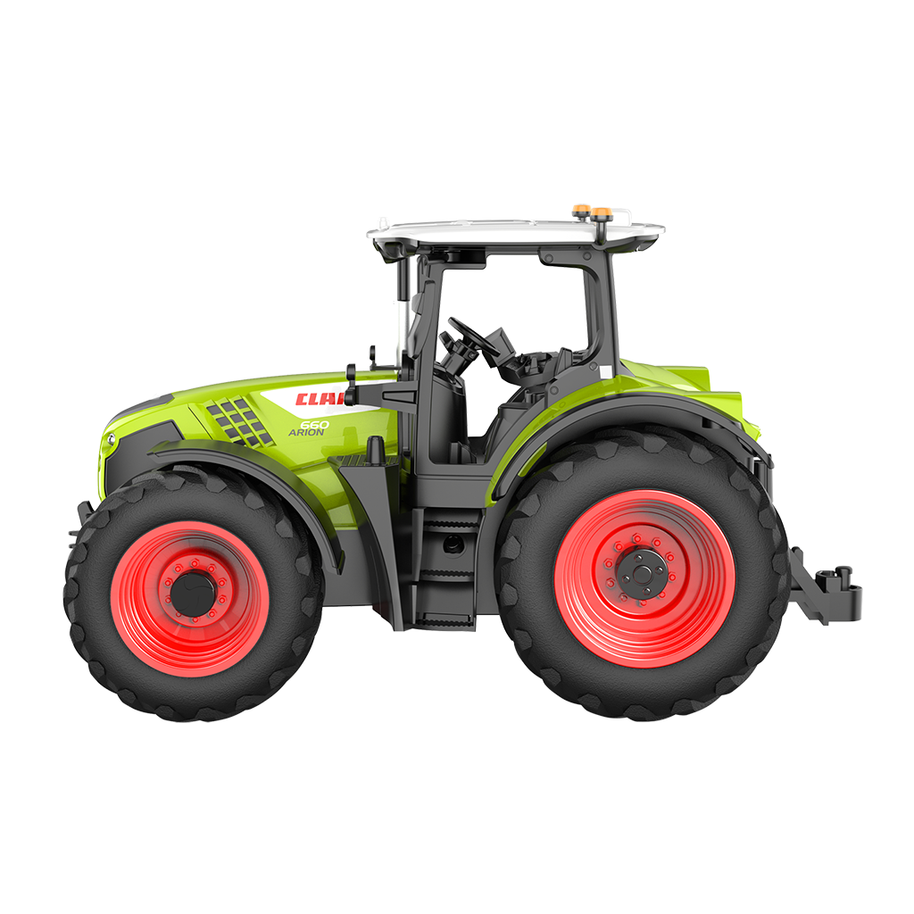 CLAAS ARION 660 - RC Tractor with trailer 1:24 - E685-003 - Licenced Product (Working Lights)
