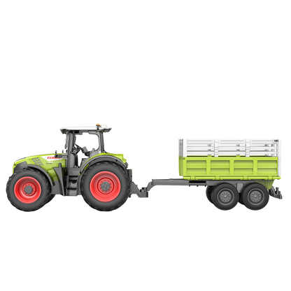 CLAAS ARION 660 - RC Tractor with trailer 1:24 - E685-003 - Licenced Product (Working Lights)