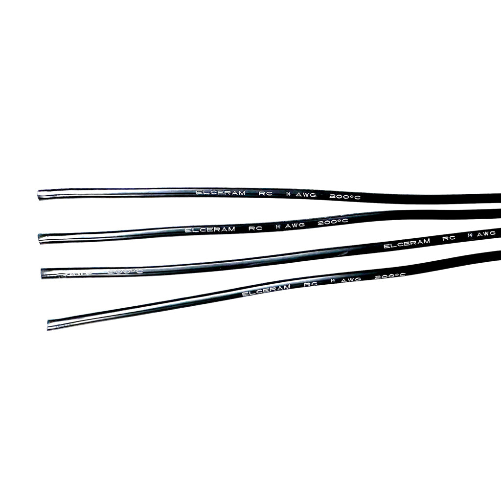 Elceram - ELCERAM RC Cables AWG14 for Oxide 1/10th - ELC014