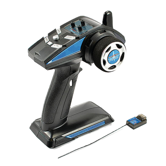 ETRONIX - PULSE EX4G 4CH 2.4GHZ FHSS WHEEL RADIO SYSTEM 4ch Radio - ET1123