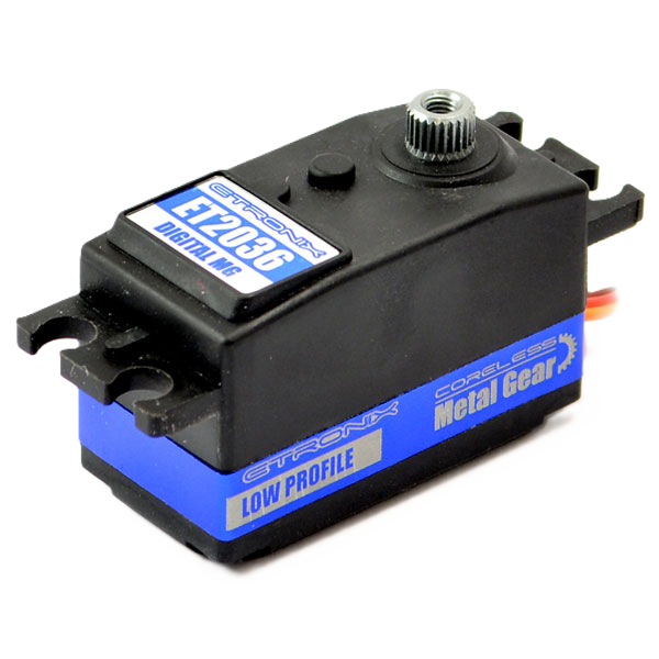 ETRONIX - 9.5KG/0.08S LOW PROFILE STANDARD Coreless DIGITAL SERVO METAL GEARED - ET2036 (FAST/LIGHT/STRONG) (Super FAST)