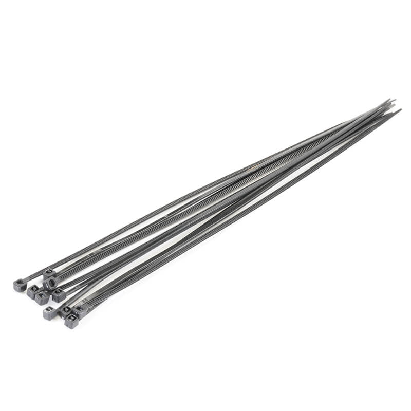 FASTRAX - RC CAR BLACK 200MM X 2.5MM NYLON CABLE/WIRE TIES/TIE WRAPS (10PCS)