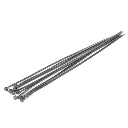 FASTRAX RC CAR BLACK 200MM X 2.5MM NYLON CABLE/WIRE TIES/TIE WRAPS (10PCS)