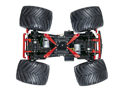 (Used Demo) TAMIYA - 47432 SUPER CLOD BUSTER RTR 4x4x4 Black Edition - 1/10 4WD OFF ROAD TRUCK - Just add Charger