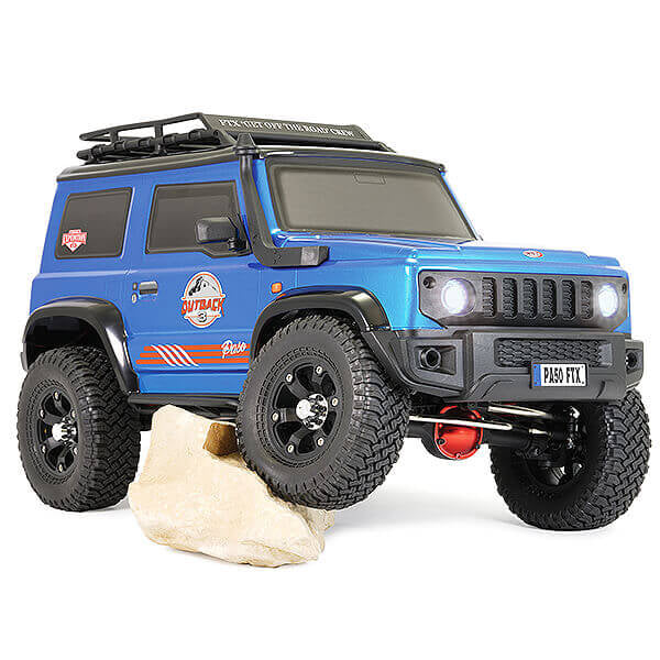 FTX - OUTBACK 3.0 PASO RC RTR 1:10 RC TRAIL ROCK CRAWLER - BLUE - FTX5593B