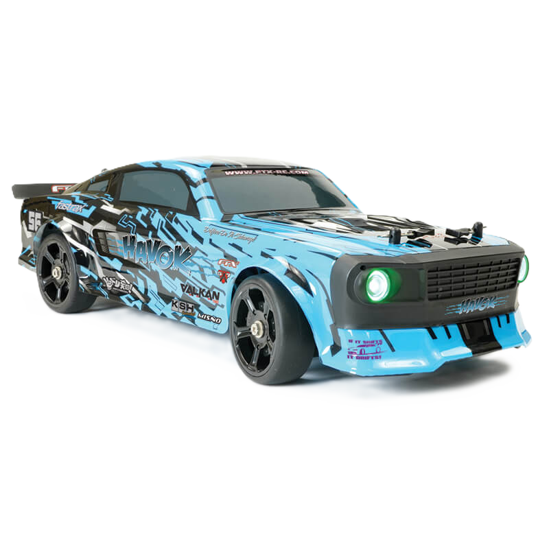 FTX - HAVOK 1/14RC 4WD DRIFT ROADSTER CAR - Ready To Run (BLUE) - FTX5598BL