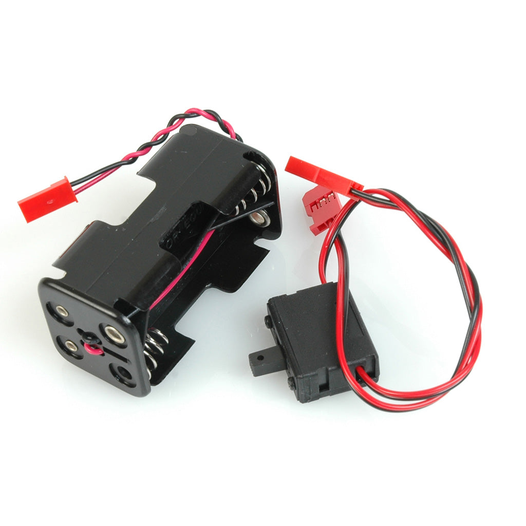Schumacher - Battery Box and Switch; 4xAA - G832