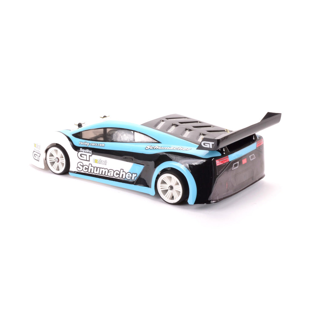 SUPASTOX GT12 1/12 SCALE (FITS ATOM) (CLEAR LEXAN) Lambo Body Shell - G906 (200mm wheelbase / 164mm wide)