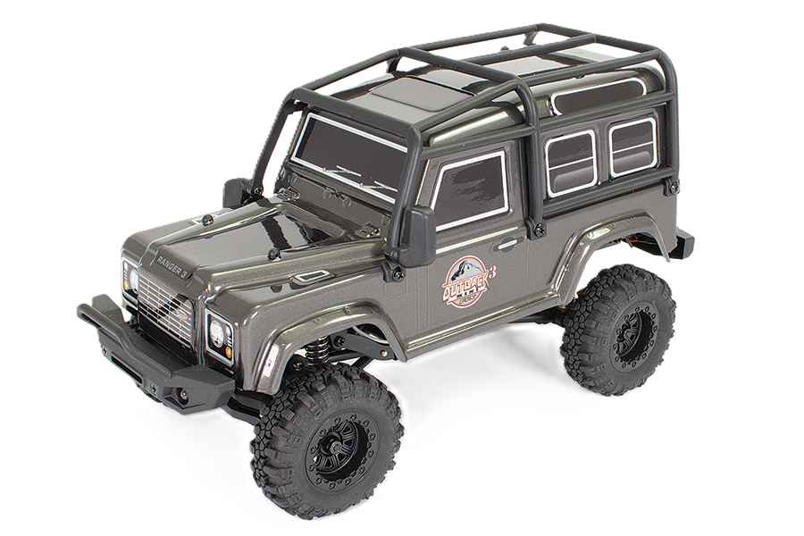 FTX - OUTBACK MINI (1:24TH SCALE) 3.0 RANGER - READY-TO-RUN W/PARTS - DARK GREY - FTX5503DG