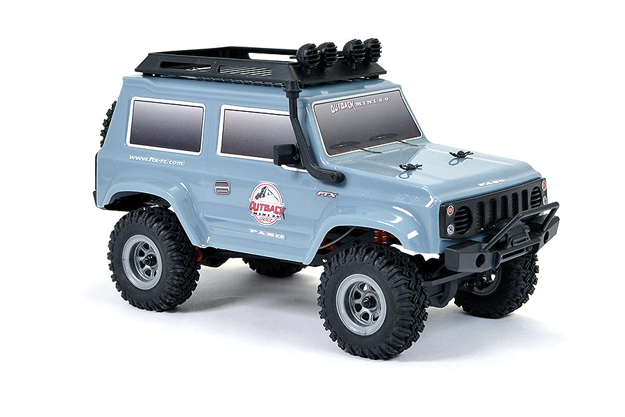 FTX - OUTBACK MINI (1:24TH SCALE) 2.0 PASO - READY-TO-RUN W/PARTS- GREY- FTX5508GY