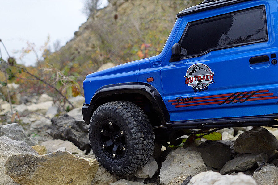 FTX - OUTBACK 3.0 PASO RC RTR 1:10 RC TRAIL ROCK CRAWLER - BLUE - FTX5593B