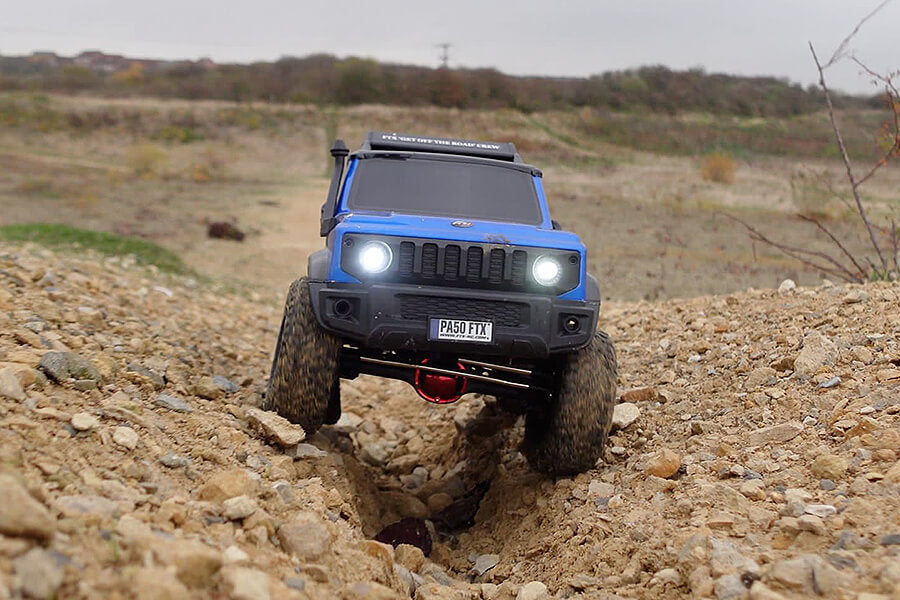 FTX - OUTBACK 3.0 PASO RC RTR 1:10 RC TRAIL ROCK CRAWLER - BLUE - FTX5593B