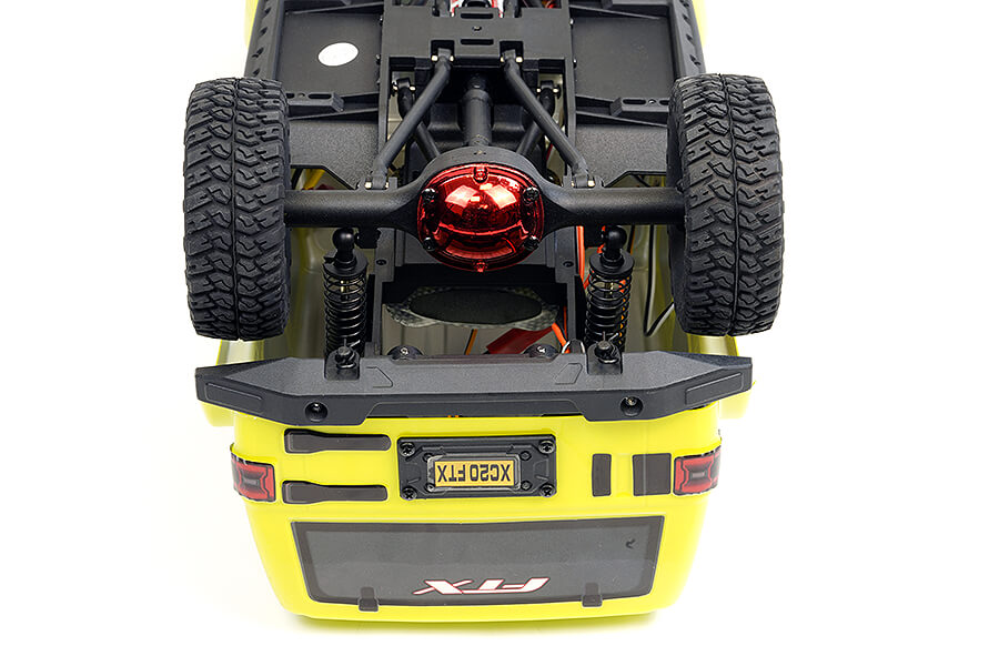 FTX - OUTBACK FURY XC RC RTR 1:16 TRAIL CRAWLER - YELLOW - FTX5592Y (working lights)