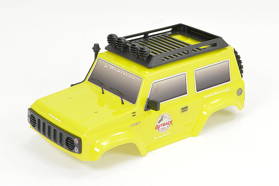 FTX - OUTBACK MINI (1:24TH SCALE) 2.0 PASO - READY-TO-RUN W/PARTS- YELLOW - FTX5508Y