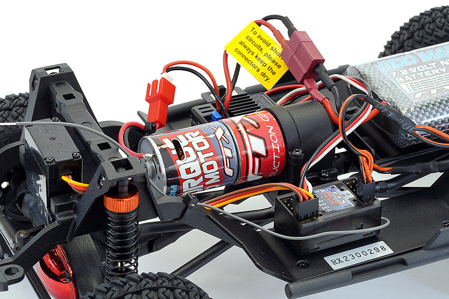 FTX - OUTBACK FURY XC RC RTR 1:16 TRAIL CRAWLER - YELLOW - FTX5592Y (working lights)