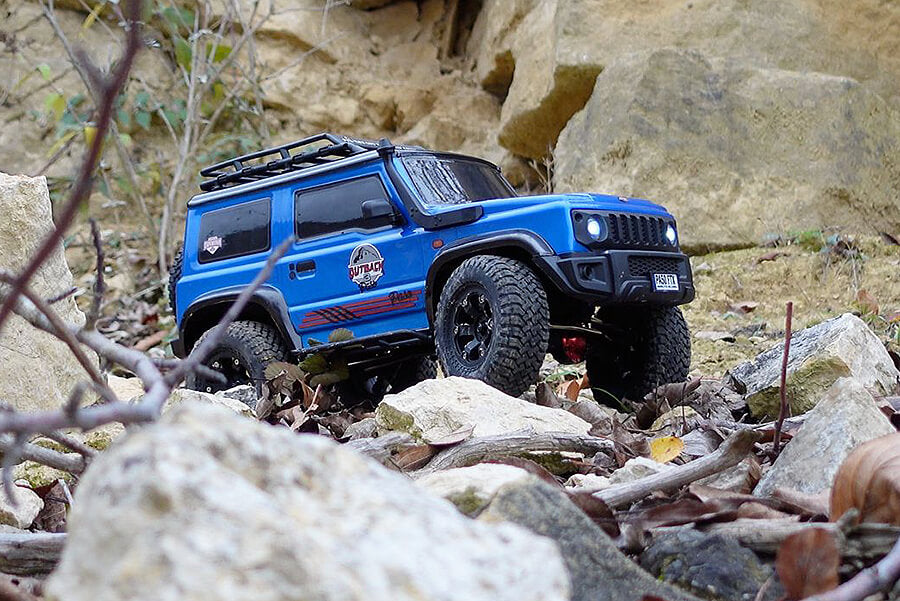 FTX - OUTBACK 3.0 PASO RC RTR 1:10 RC TRAIL ROCK CRAWLER - BLUE - FTX5593B