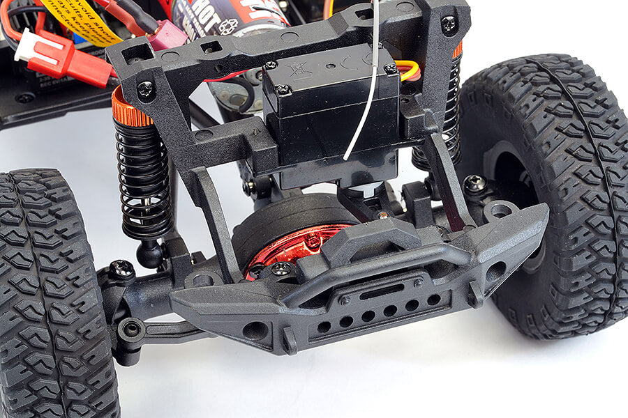 FTX - OUTBACK FURY XC RC RTR 1:16 TRAIL CRAWLER - YELLOW - FTX5592Y (working lights)