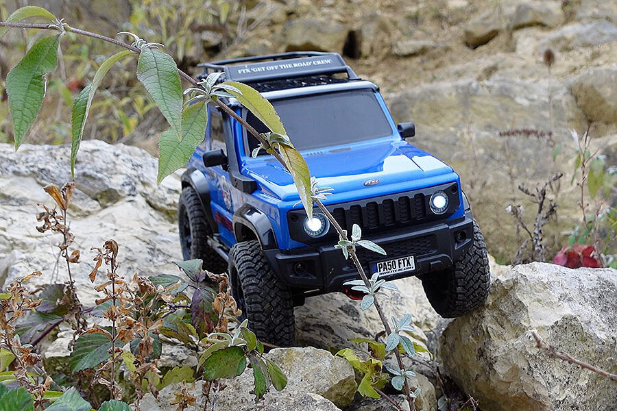 FTX - OUTBACK 3.0 PASO RC RTR 1:10 RC TRAIL ROCK CRAWLER - BLUE - FTX5593B
