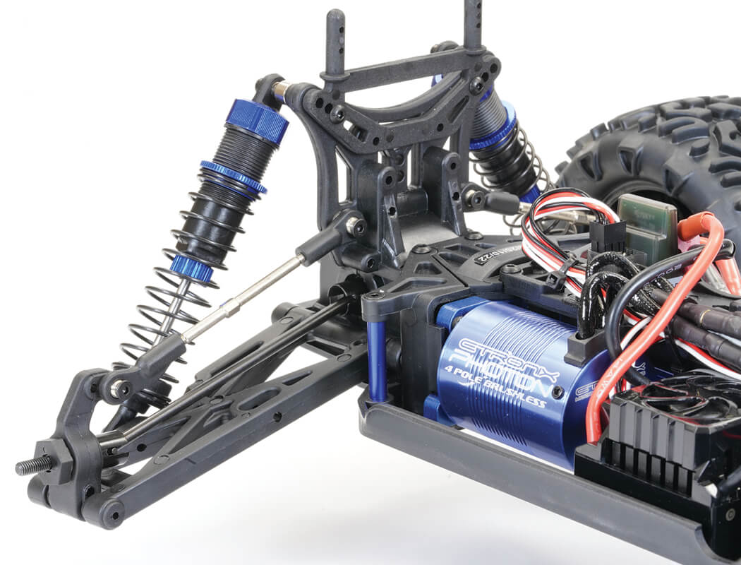 FTX - CARNAGE 2.0 1/10 2S BRUSHLESS  TRUCK 4WD RTR - INC's LIPO, CHARGER & RADIO