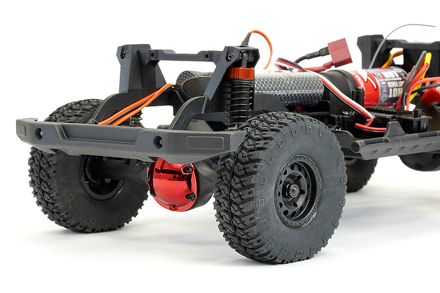 FTX - OUTBACK FURY XC RC RTR 1:16 TRAIL CRAWLER - YELLOW - FTX5592Y (working lights)