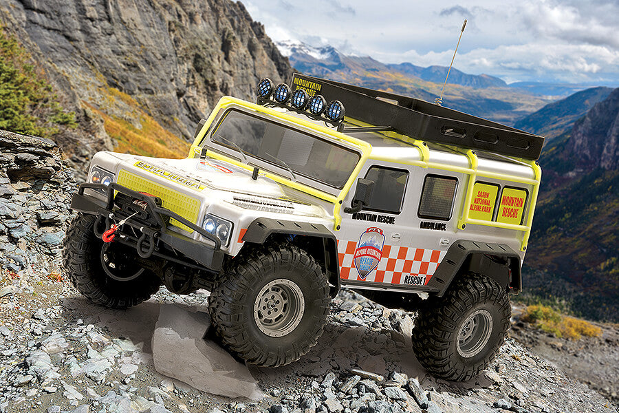 FTX - KANYON 4X4 MOUNTAIN RESCUE 2-SPEED RC RTR 1:10 XL ROCK CRAWLER - FTX5563R (working winch & lights)
