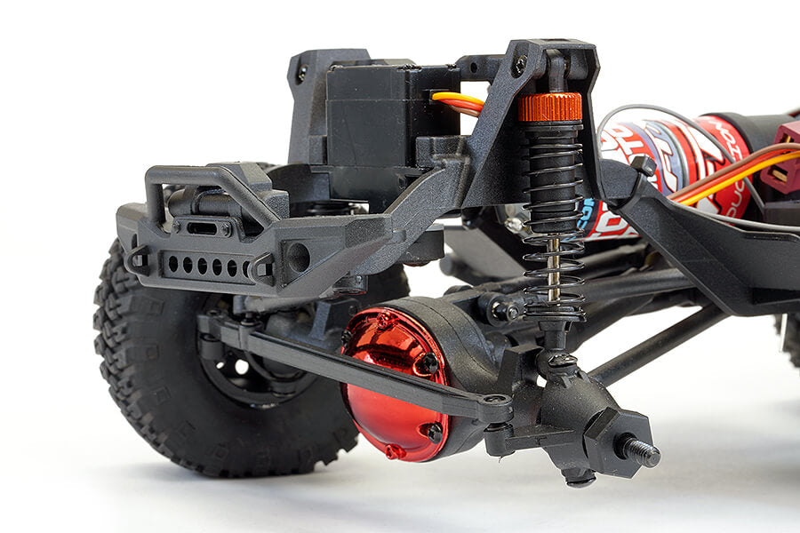 FTX - OUTBACK FURY XC RC RTR 1:16 TRAIL CRAWLER - YELLOW - FTX5592Y (working lights)