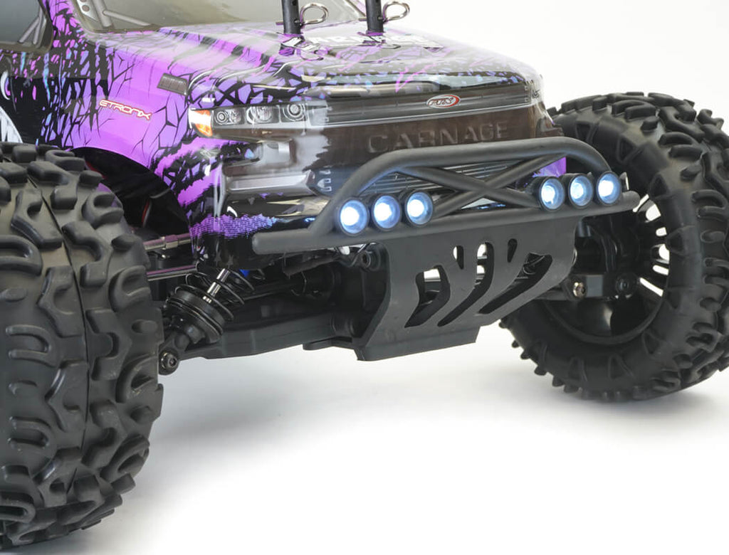 FTX - CARNAGE 2.0 1/10 2S BRUSHLESS  TRUCK 4WD RTR - INC's LIPO, CHARGER & RADIO