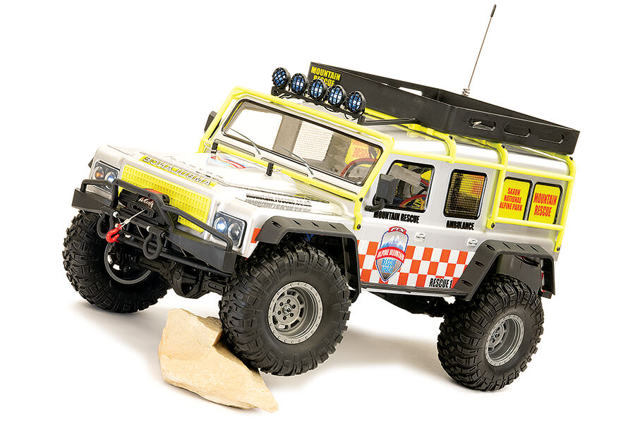 FTX - KANYON 4X4 MOUNTAIN RESCUE 2-SPEED RC RTR 1:10 XL ROCK CRAWLER - FTX5563R (working winch & lights)
