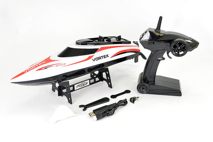 FTX - VORTEX HIGH SPEED R/C RACE BOAT 44CM - INC's BATTERY, CHARGER & RADIO