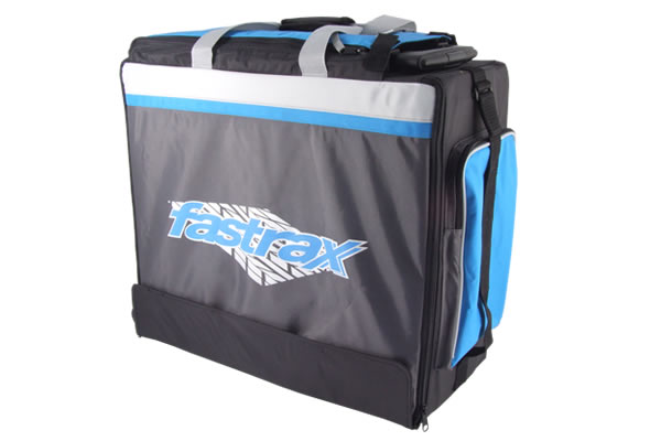 FASTRAX - 1/12 to 1/10 RC CAR COMPACT HAULER BAG - Ft Wheels, Draws & Handle - FAST689 (Length: 55cm Width: 25cm Height: 50 cm)