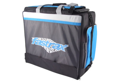 FASTRAX - 1/12 to 1/10 RC CAR COMPACT HAULER BAG - Ft Wheels, Draws & Handle - FAST689 (Length: 55cm Width: 25cm Height: 50 cm)