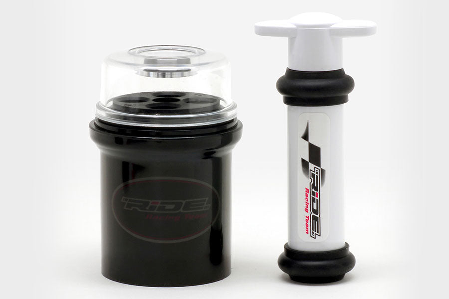RIDE - RC SHOCK PUMP & BAG AIR REMOVER - LONG (Suits 1/10 Cars & Buggies) - RP29101