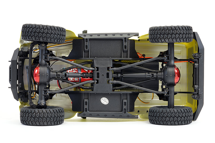 FTX - OUTBACK FURY XC RC RTR 1:16 TRAIL CRAWLER - YELLOW - FTX5592Y (working lights)